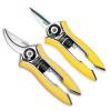 Leyat Pocketeurs Bypass Shears Pruning Secateurs set (2pc) Yellow SHBYF-NY